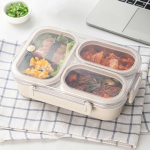 전자레인지 유치원 소풍 도시락통 스텐 런치박스