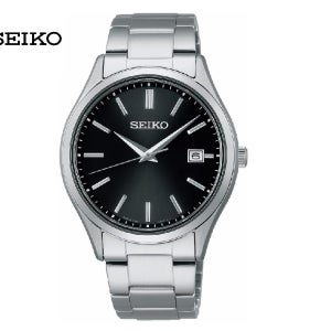 세이코 셀렉션 S시리즈 페어 솔라 남성 손목 시계 SBPX147 실버