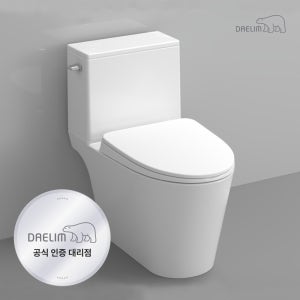 대림바스 PC9050 투피스형 양변기 림리스 설치 변기교체 PC-9050
