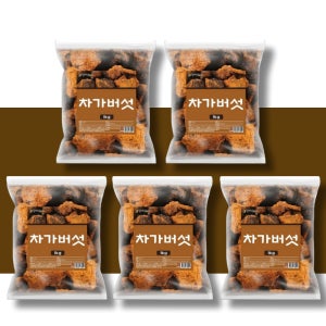 엄마애손 러시아 차가버섯 1kg 5팩 총 5kg 대용량