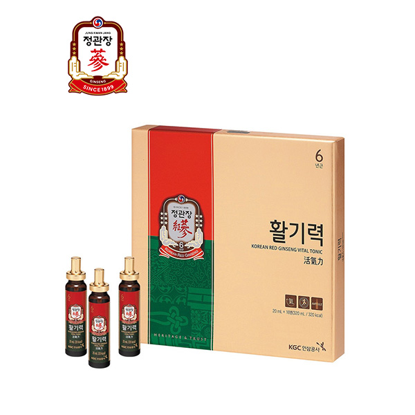 국내배송 25년 설 선물 <b>정관장</b> 활기력 20ml x 16병