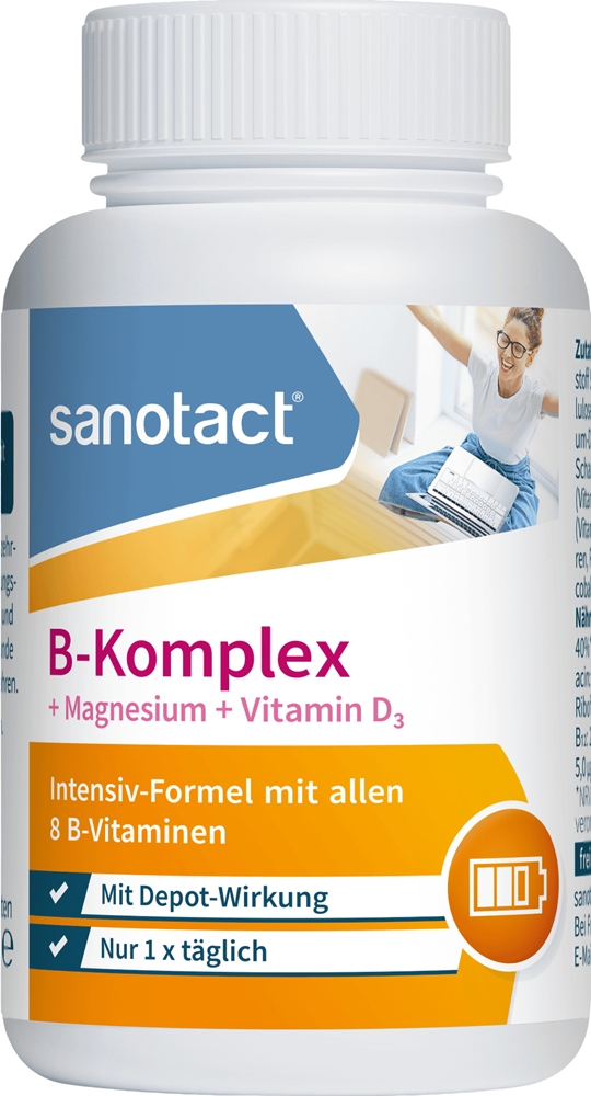 <b>SANOTACT</b> B Complex 마그네슘 비타민 D3 180정 사노탁트 B 콤플렉스