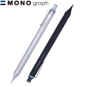 톰보 모노 그래프 파인 0.5mm 실버 고급 샤프 이름 이니셜 각인 서비스 졸업 선물