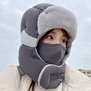군밤장수모자 스키장모자 귀덮는 패딩방한