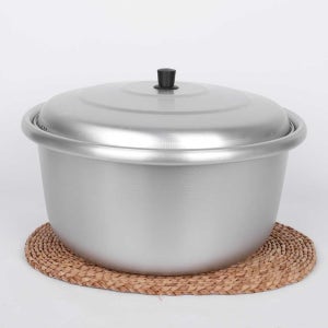 새마을 솥 양은 알루미늄 냄비 배달 업소용 양푼 찌개 ZZ 40cm
