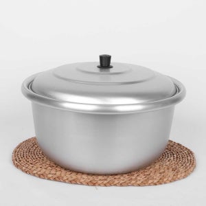새마을 솥 양은 알루미늄 냄비 배달 업소용 양푼 찌개 ZZ 36cm