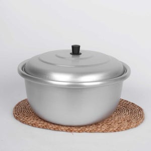 새마을 솥 양은 알루미늄 냄비 배달 업소용 양푼 찌개 ZZ 34cm