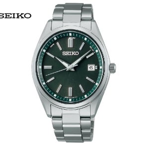 세이코 셀렉션 솔라 남자 손목시계 SBTM319 실버
