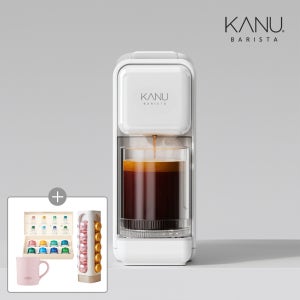 카누 커피머신 바리스타 페블 캡슐머신 화이트