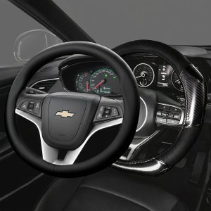 쉐보레 D컷 3D 핸들커버 말리부 크루즈 트랙스 스파크 트래버스 이쿼녹스 볼트 타호