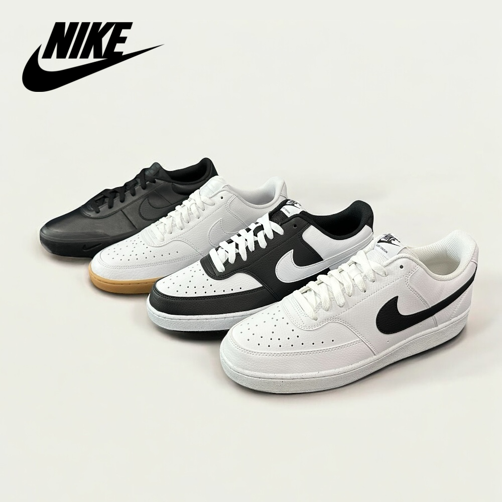 나이키 에어포스 코트비전 로우 화이트 블랙 흰검