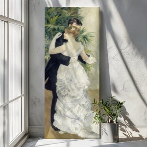 피에르 오귀스트 르누아르 인테리어 명화 그림 도시의무도회 20호 40x106cm 캔버스액자