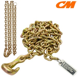 CM 다운체인/낙하산체인 (7.14mmX2.8M/1.6톤) 용도/화물고정 운송용 조선소 선박 항공기