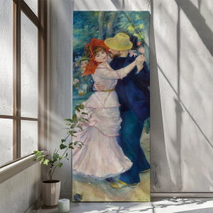 피에르 오귀스트 르누아르 인테리어 명화 부지발의 무도회 20호 40x106cm 캔버스액자