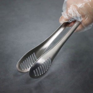 키치노 SC 스텐 타공 집게 1호 230mm 주방 업소용 샐러드 빵집게 (257925)