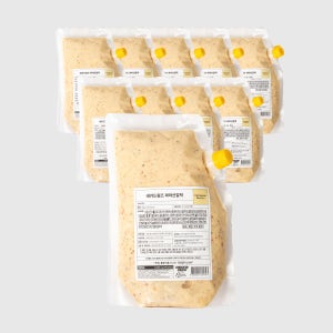 [사업자 전용] 파마산갈릭 소스 1kg 10개 (네키드윙즈)