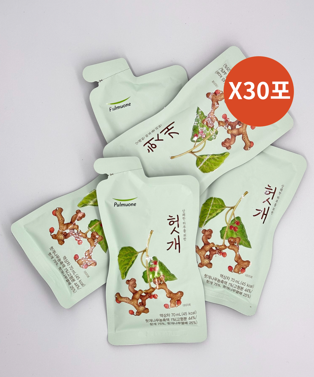 풀무원녹즙 니어네이쳐 헛개즙 칼마엠 레몬헛개 농축액 70ml 30개