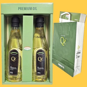 쇼핑백 포함 식용유 선물세트 추석 설 설날 명절 선물세트 해바라기유