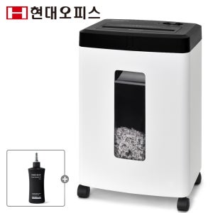 현대오피스 저소음 문서세단기 PK-7016CX 12매 16L 가정용 서류파쇄기 종이세절기