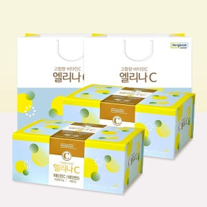 동국제약 엘리나C 고함량 분말 비타민씨 2000mg 레몬맛 120포, 2개