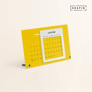디자인 커스텀 미니 탁상 달력 캘린더 데스크테리어 아크릴