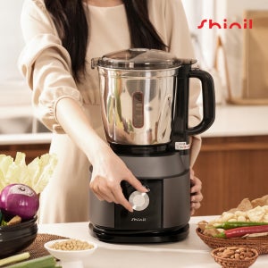 [26년형 국내생산] 신일 프리미엄 티타늄 믹서기 대형 초고속 블렌더 대용량 분쇄기