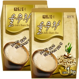 담터 율무차 (자판기용) 1kg, 2개