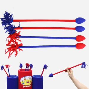 청홍 안전 투호화살 4개입 한가위 민속 대명절 놀이