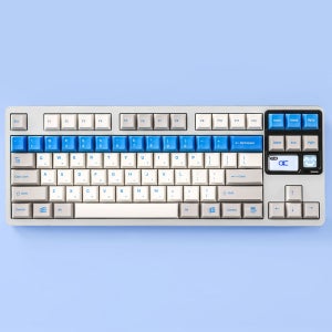 사오파오 GMK 블루얼럿 R2 한글키캡 자체제작 체리 (135키) 키케이션