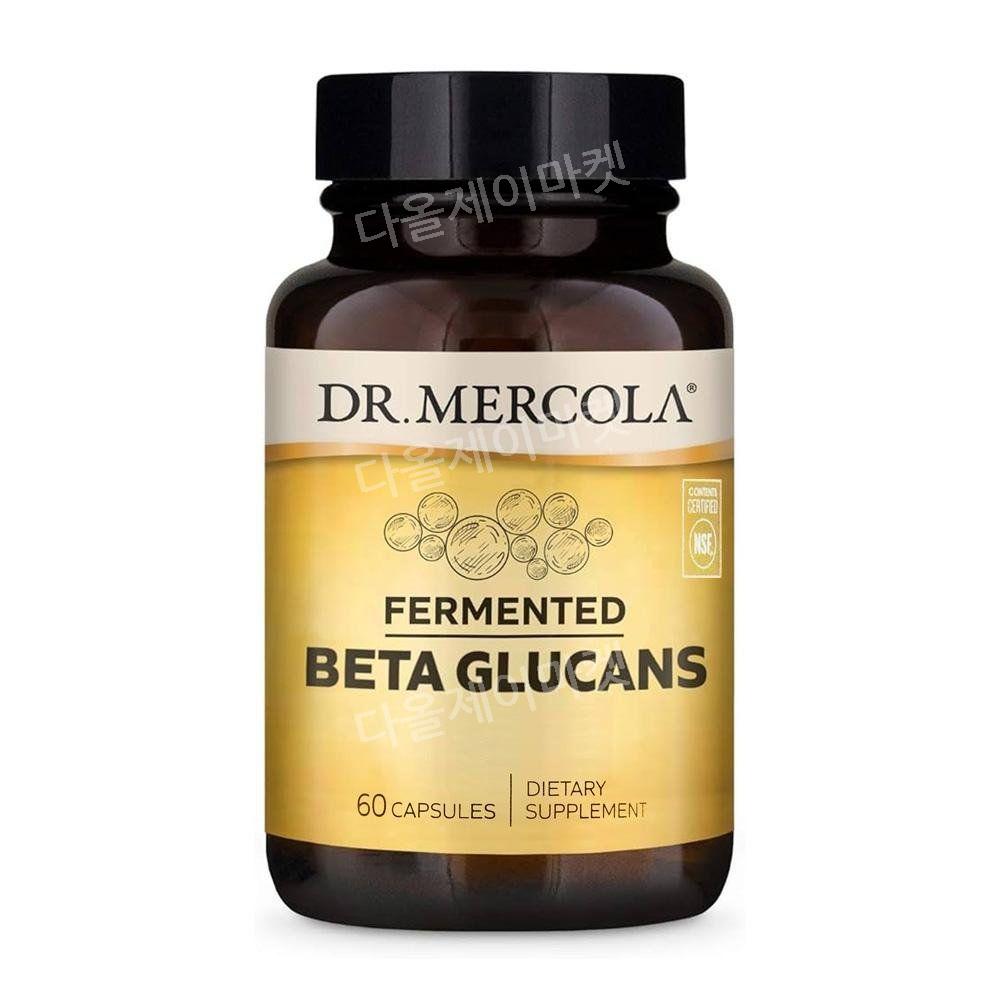 <b>닥터머콜라</b> 베타글루칸 <b>면역</b>글로불린 NK세포 Beta Glucan 60정