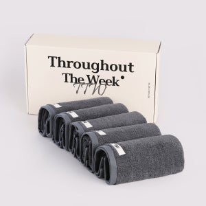 TTW 시그니처 타올 세트 30수 고중량 모달 호텔타올 수건선물세트 250g, 스톤, 5장