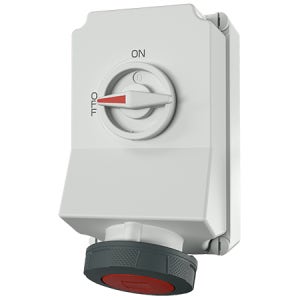 MENNEKES 5113A 스위치 인터록 리셉터클 63A 5P 6h 400V IP67 TYP 5113A