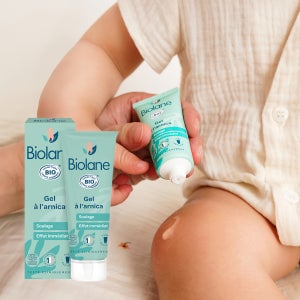 비올란 유기농 아르니카 겔 베이비 키즈 신생아 아기 멍크림 수딩젤 진정 20ml, 3개