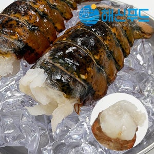 냉동 랍스터테일(100-120g) 4oz 1마리 꼬리 바닷가재