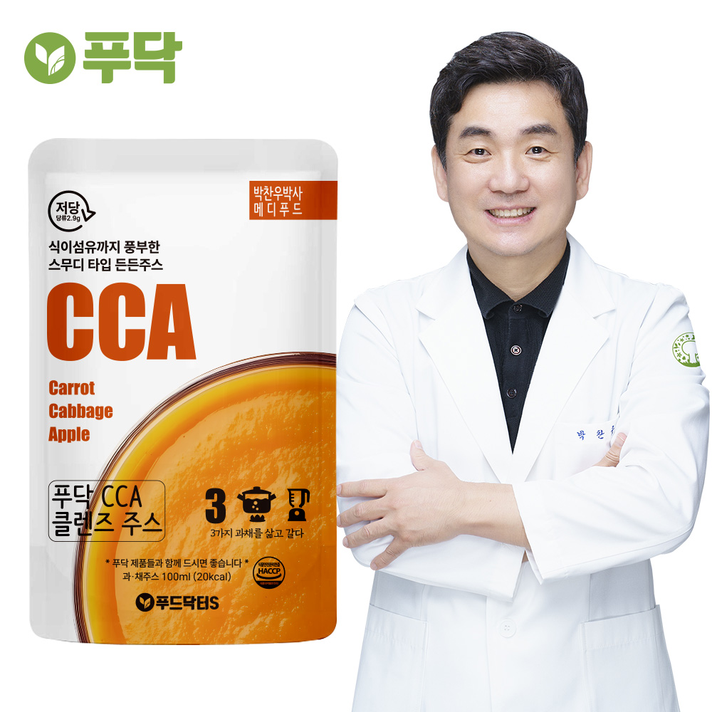 <b>푸드</b>닥터 CCA주스 <b>클렌즈</b>주스(푸닥까주스) 30팩 100ml