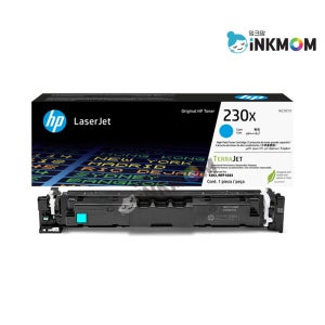 W2301X (HP 230X) 파랑 정품토너 칼라레이저젯 프로 4203DN 4203DW