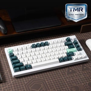 키크론 Q1 TMR HE 알루미늄 자석축 래피드 트리거 키보드 화이트, 네뷸라 마그네틱