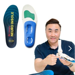 홍정기교수 듀랩스 뉴로인솔 기능성 아치깔창 족저근막 평발 요족 무지외반 골프 등산 러닝