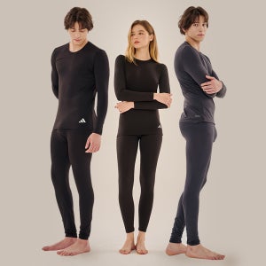 [아디다스][상의3+하의3] 퍼포먼스 남여 데일리 피치기모 웜웨어 6종세트