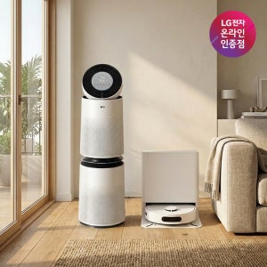 LG 코드제로 로보킹 AI 올인원 로봇청소기 + 퓨리케어 공기청정기 (B93BHB + AS285DWWC)