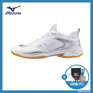 미즈노 웨이브 클로네오3 화이트 71GA247318 배드민턴화 피클볼화 체대입시화