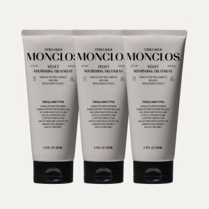 몽클로스 벨벳 너리싱 트리트먼트 200ml 2+1 대용량 세트+트리트먼트 50ml 증정 극손상모 고영양 데일리 미용실 트리트먼트