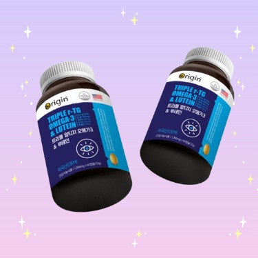 <b>트리플</b> <b>알티지 오메가</b>3 루테인 60캡슐 중성지방 임산부 혈액순환 혈행개선 영양제 <b>RTG</b>