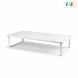 7NC 05Y 싱글 모니터받침대 높은 서랍형 받침 520mm, 베이지/눈높이11cm