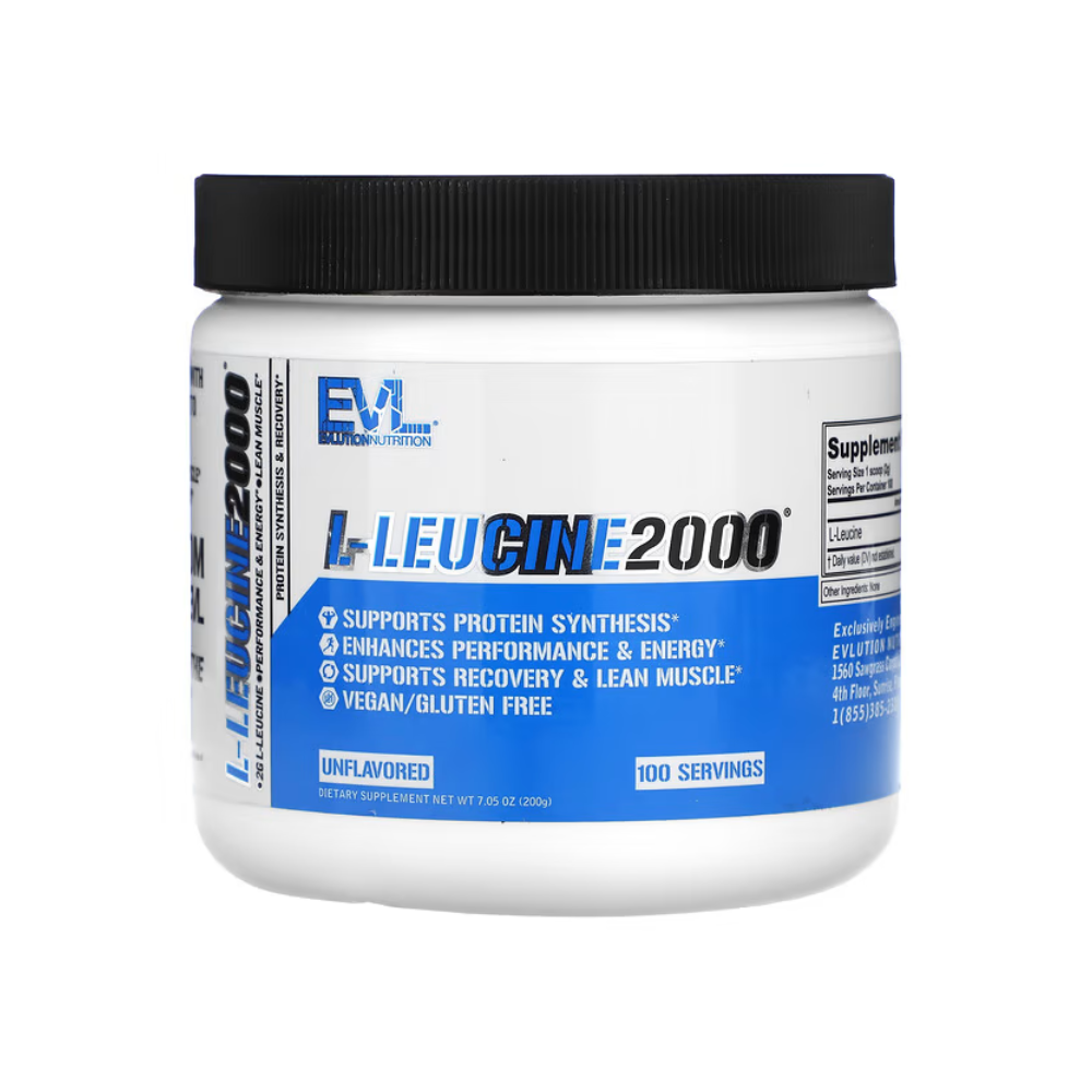 EVLution Nutrition 에볼루션 뉴트리션 <b>L</b> <b>류신</b> 2000 무향 200 g