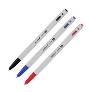 모나미 153볼펜 0.5mm (12개 1타) 부드러운 필기 육각형 국민볼펜