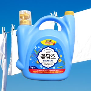 샤프란 꽃담초 연꽃 유칼립투스 섬유 유연제 5.7L 코스트코 실내 건조 고농축 구연산