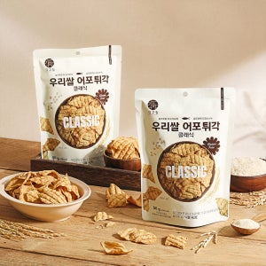 강고집 우리쌀 어포튀각 클래식 50g 5개 글루텐프리 스낵 간식 꾸이 맥주안주