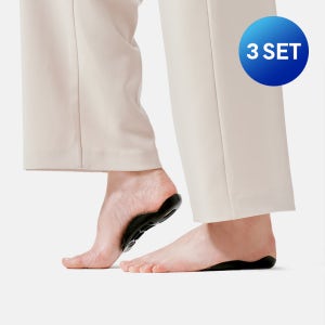 바르너 아치스본 프로 3SET 아치 보조 자세교정 신발 깔창 뒤꿈치 평발 패드