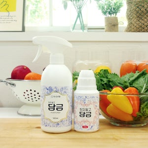 [사은품 증정] 씻지말고 담금 160g+500ml 세트 과일세정제 야채세정제